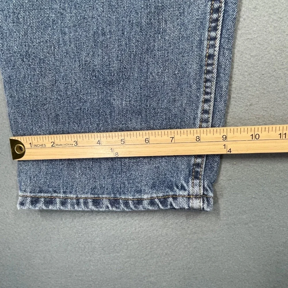 Levi's Blue 550 Relaxed Fit Tapered Leg Denim Jeans Mens 38x31